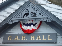 G.A.R. Hall with Bunting